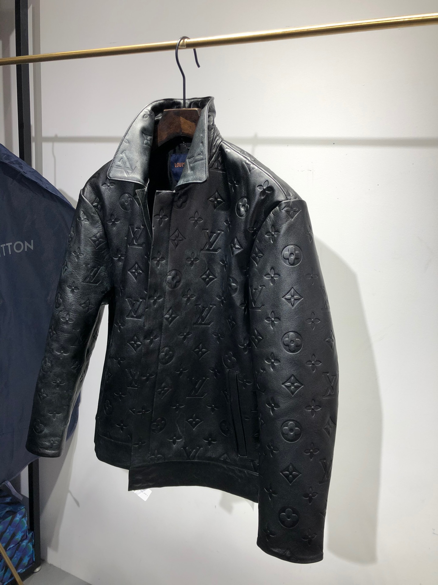 ÁO LOUIS VUITTON LEATHER JACKET
