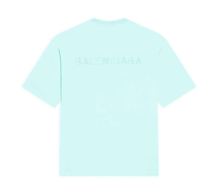 ÁO BALENCIAGA T SHIRT MÀU XANH UNISEX