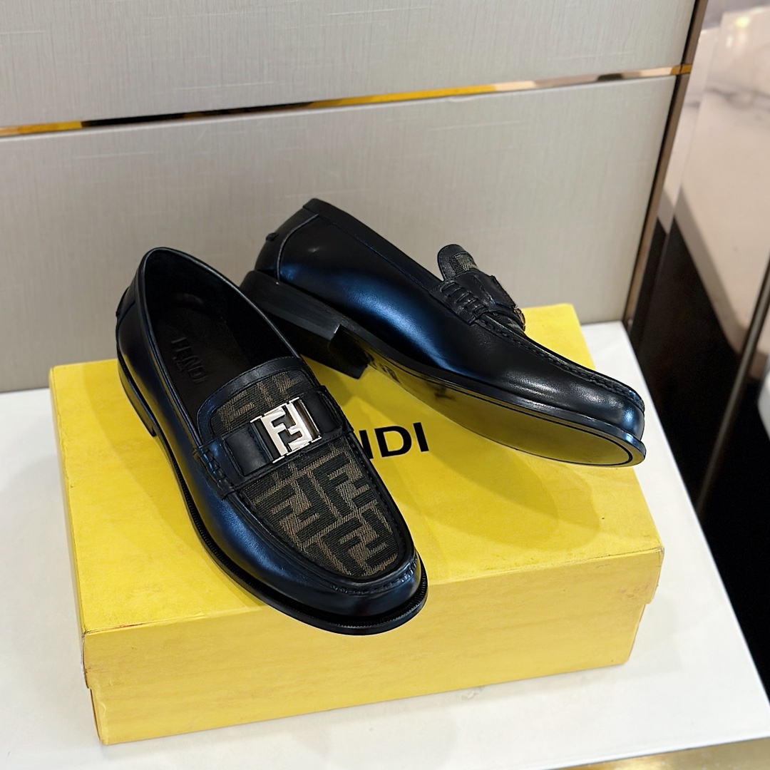 GIÀY FENDI FF LOAFER SHOES AAA