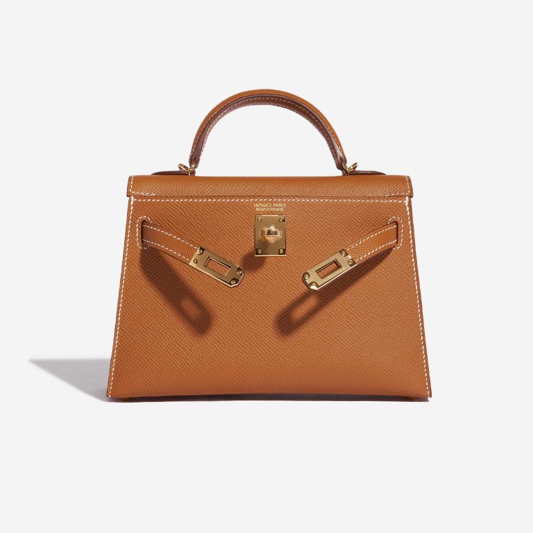 TÚI Hermès Kelly Mini Epsom Gold Buckle khóa vàng