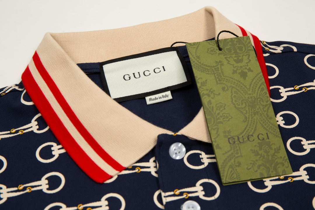 ÁO GUCCI  Horsebit Polo-Shirt