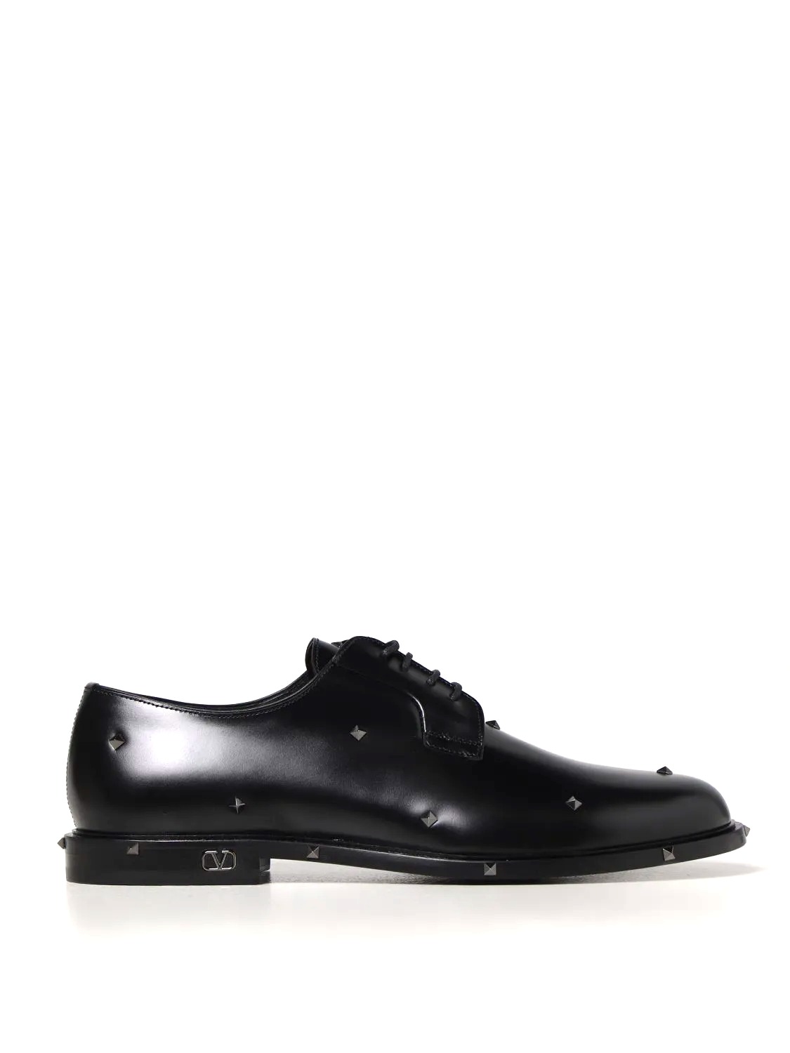 GIÀY VALENTINO GARAVANI Black brogue shoes