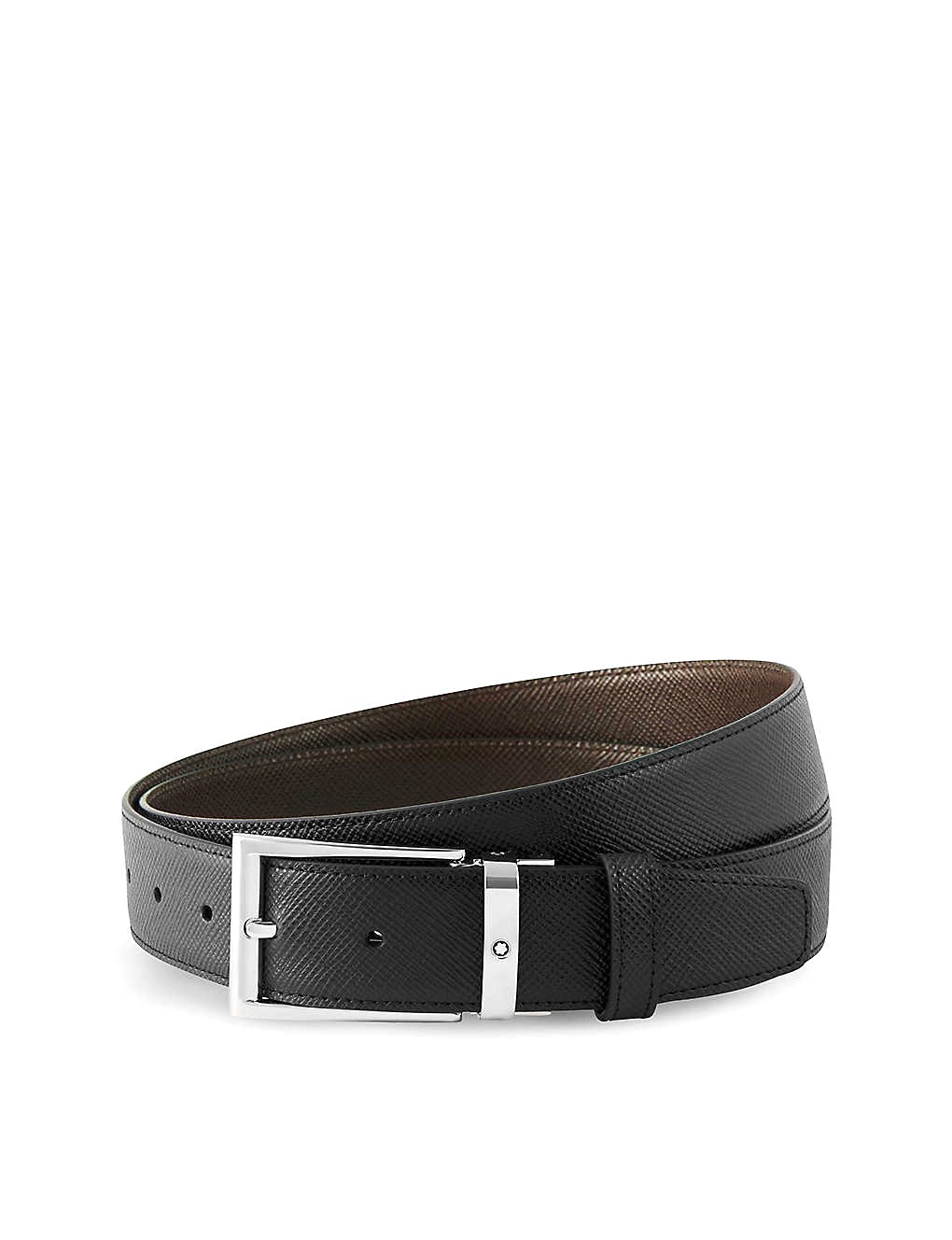 DÂY LƯNG MONTBLANC Saffiano leather belt