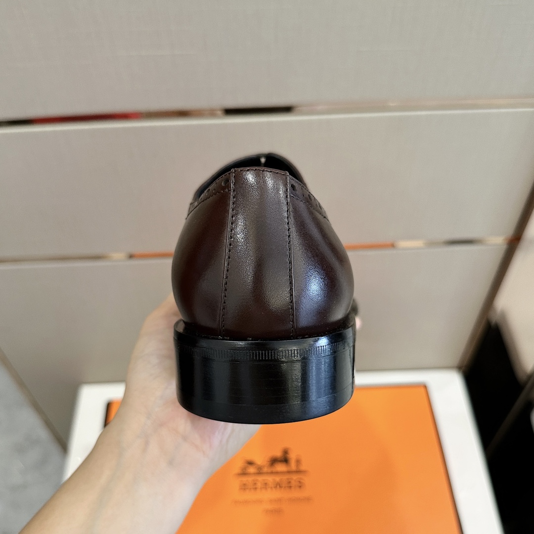 GIÀY HERMES DERBY SHOES AAA