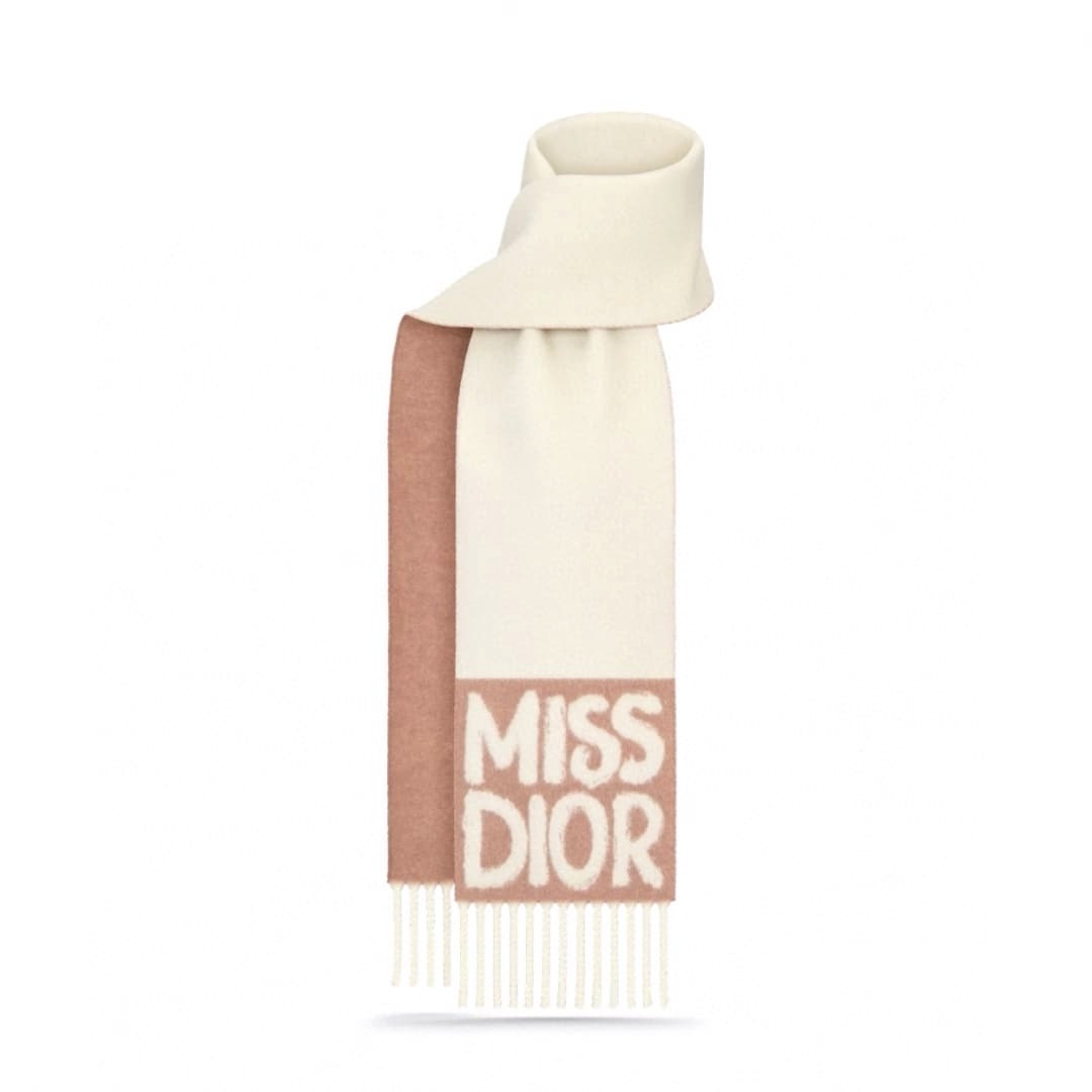 KHĂN DIOR MISS DIOR TOP QUALITY AAA 100% CASHMERE