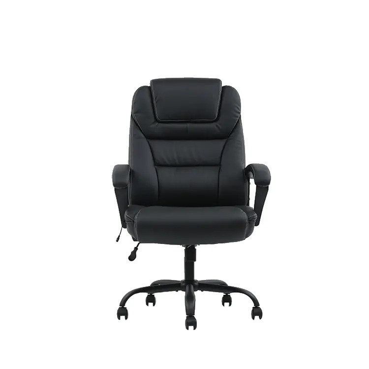 GHẾ VĂN PHÒNG LƯNG CAO DA ĐEN EQ5022