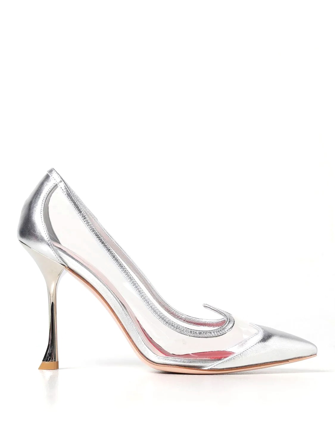 GIÀY ROGER VIVIER Silver pumps shoes