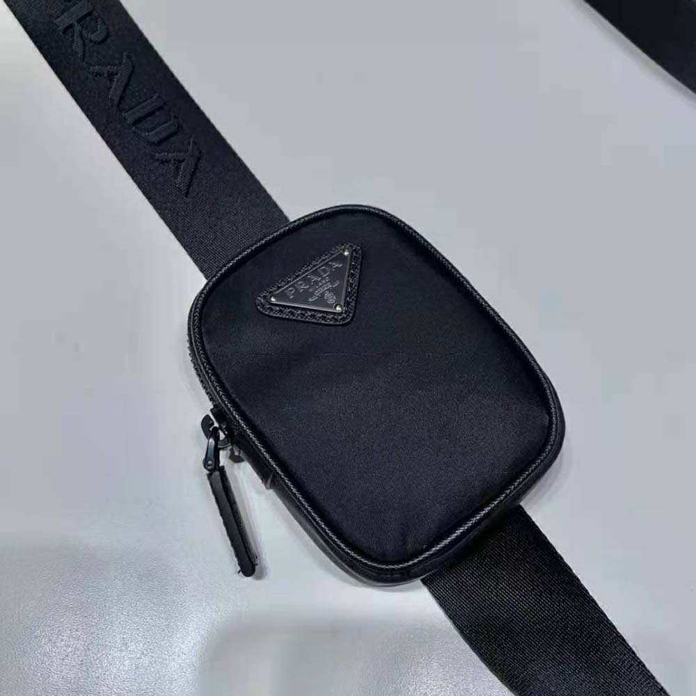 TÚI PRADA Re-Nylon and Saffiano Leather Shoulder Bag
