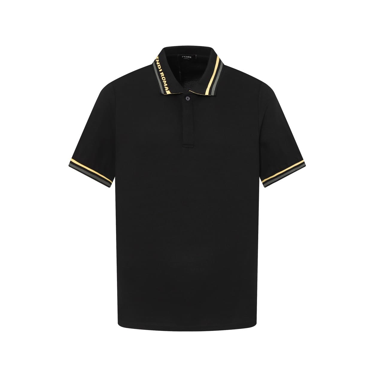 ÁO FENDI POLO SHIRT BLACK MÀU ĐEN