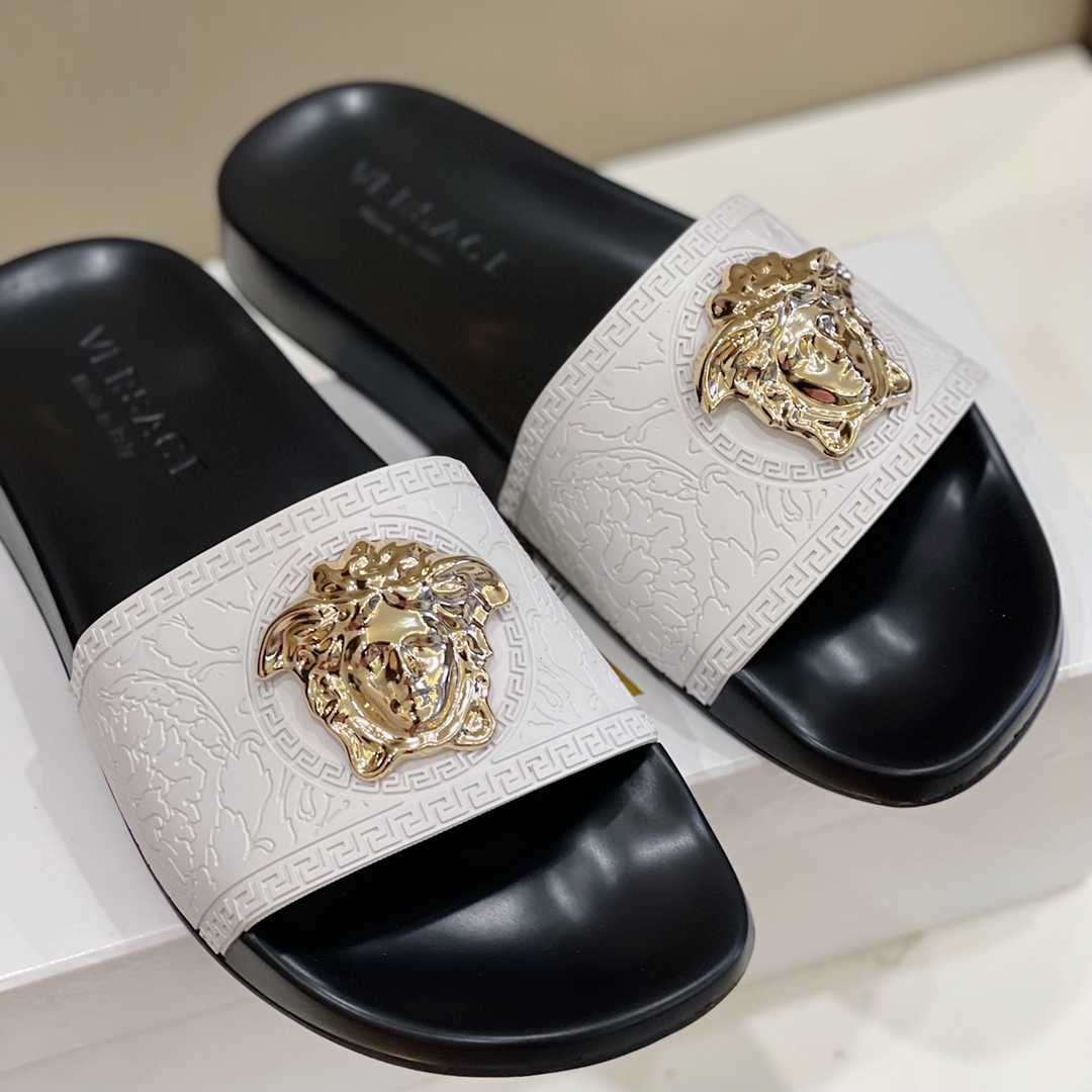 DÉP VERSACE MEDUSA HEAD SLIPPER