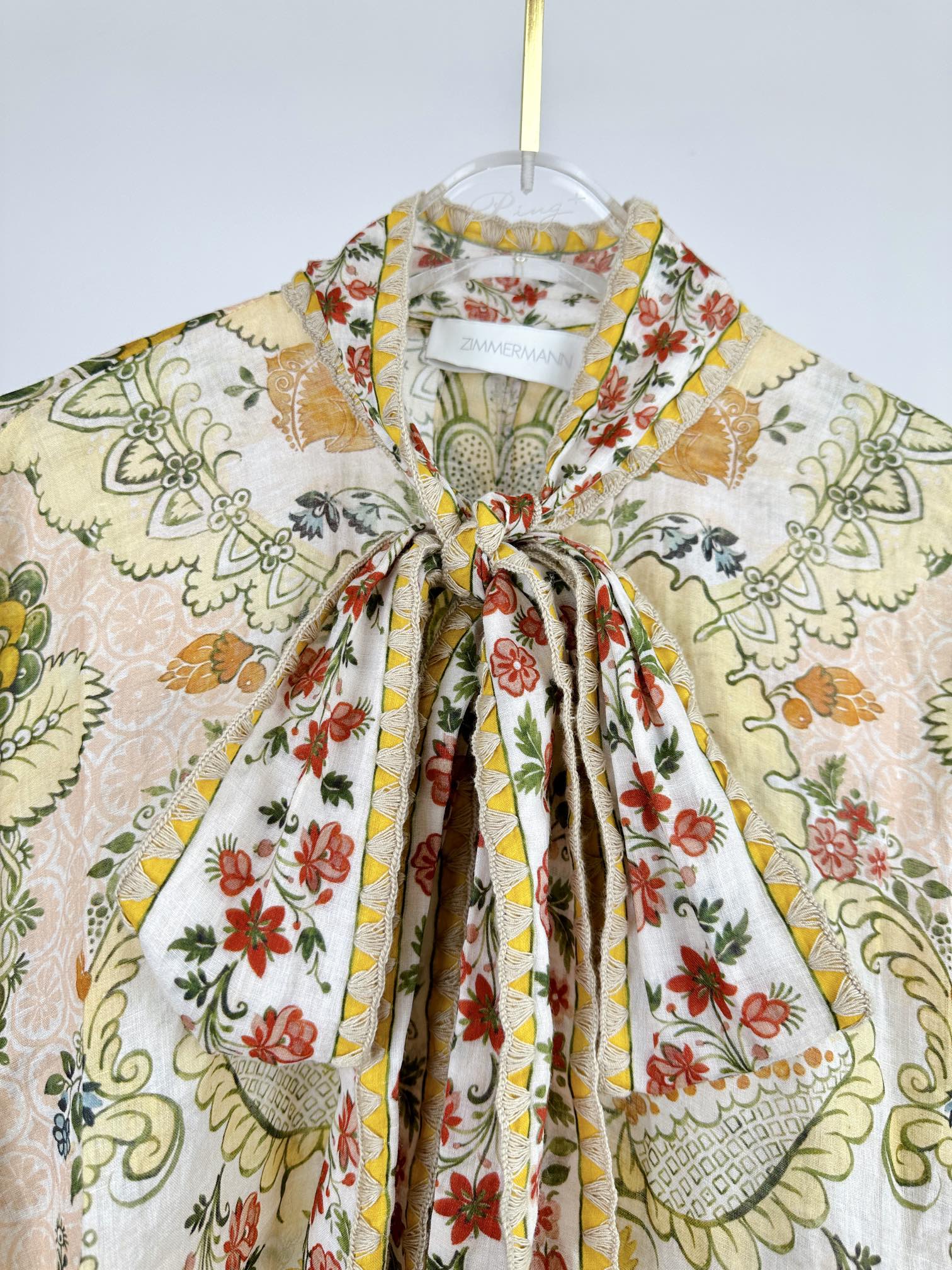 ÁO ZIMMERMANN Flower Vintage Dress