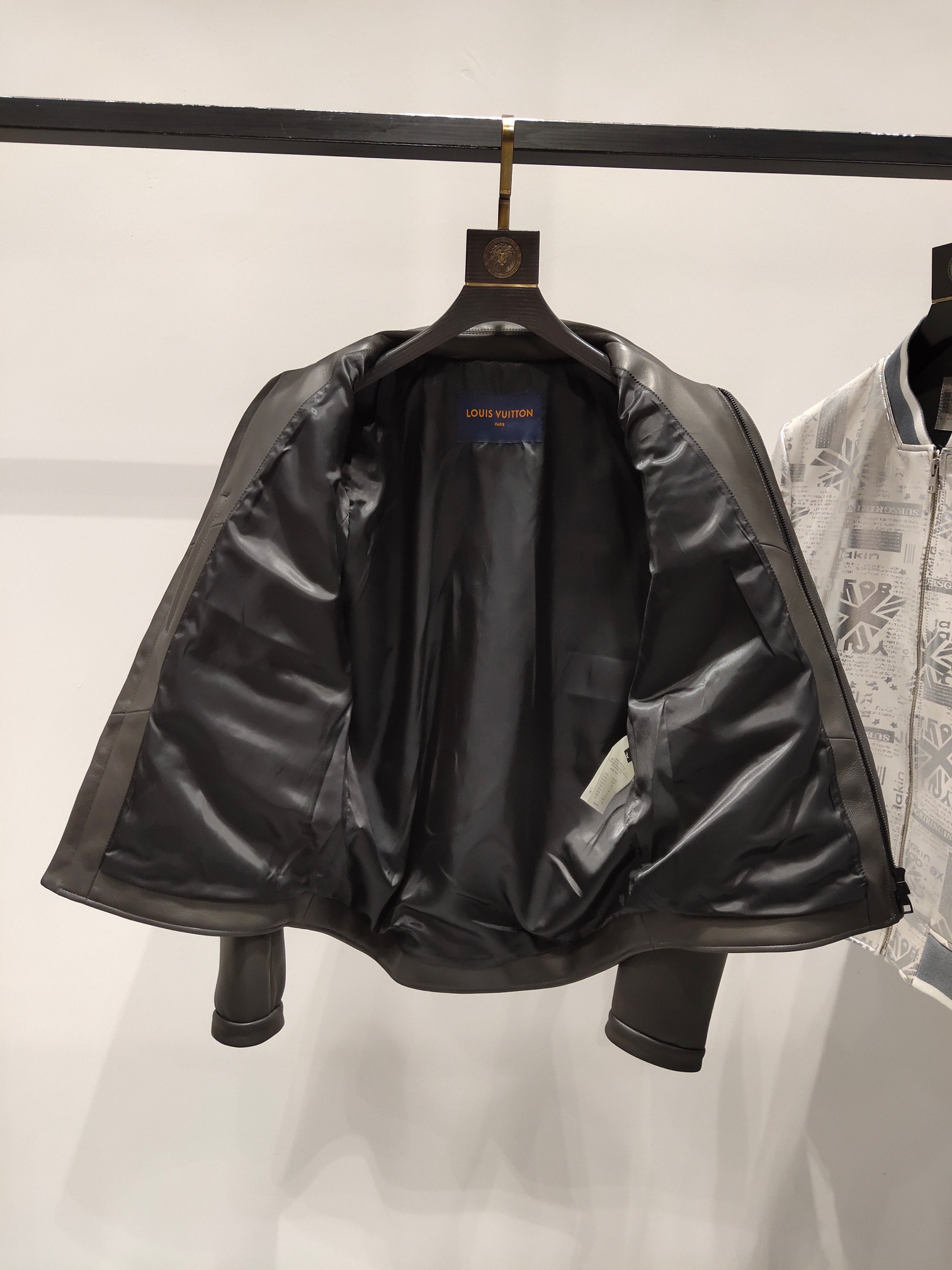 ÁO LOUIS VUITTON LEATHER JACKET