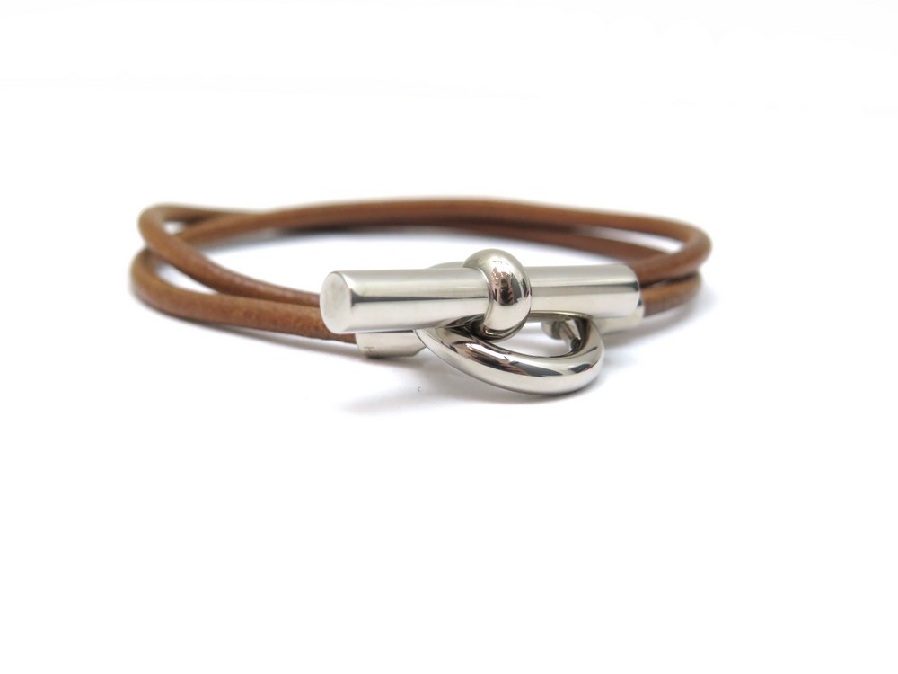 HERMES NECKLACES skipper collier bracelet double tour