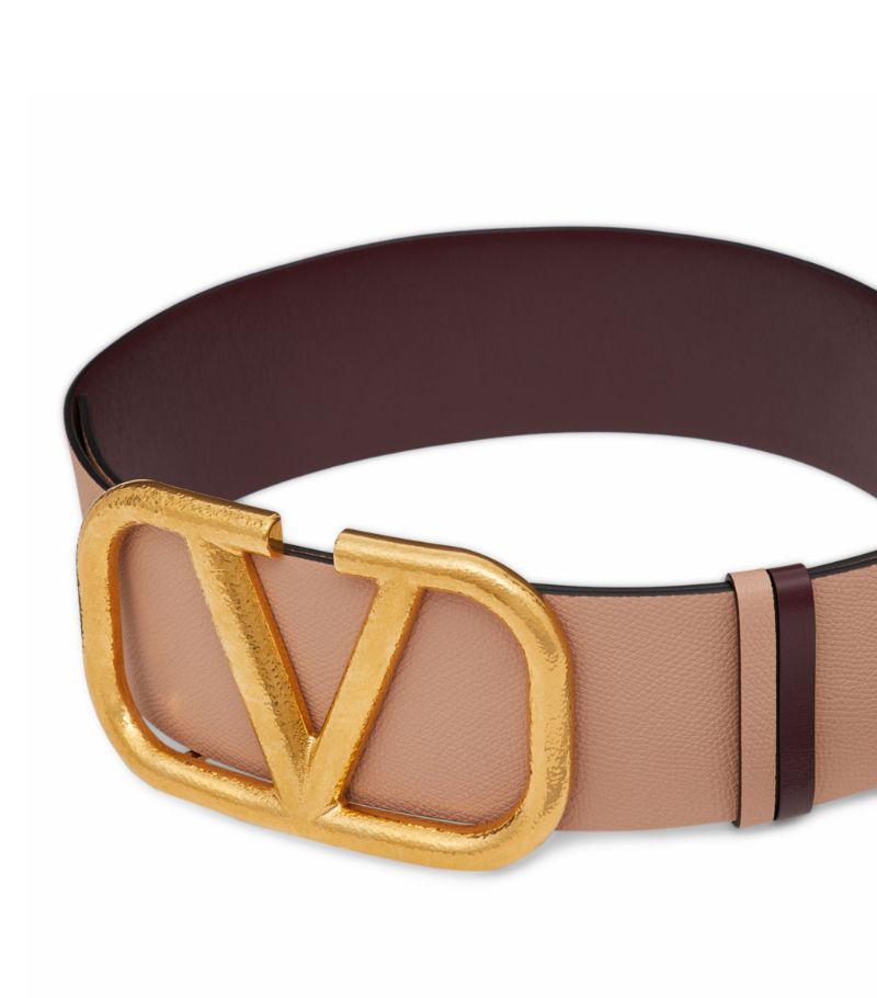 DÂY LƯNG VALENTINO GARAVANI  Leather Vlogo Belt