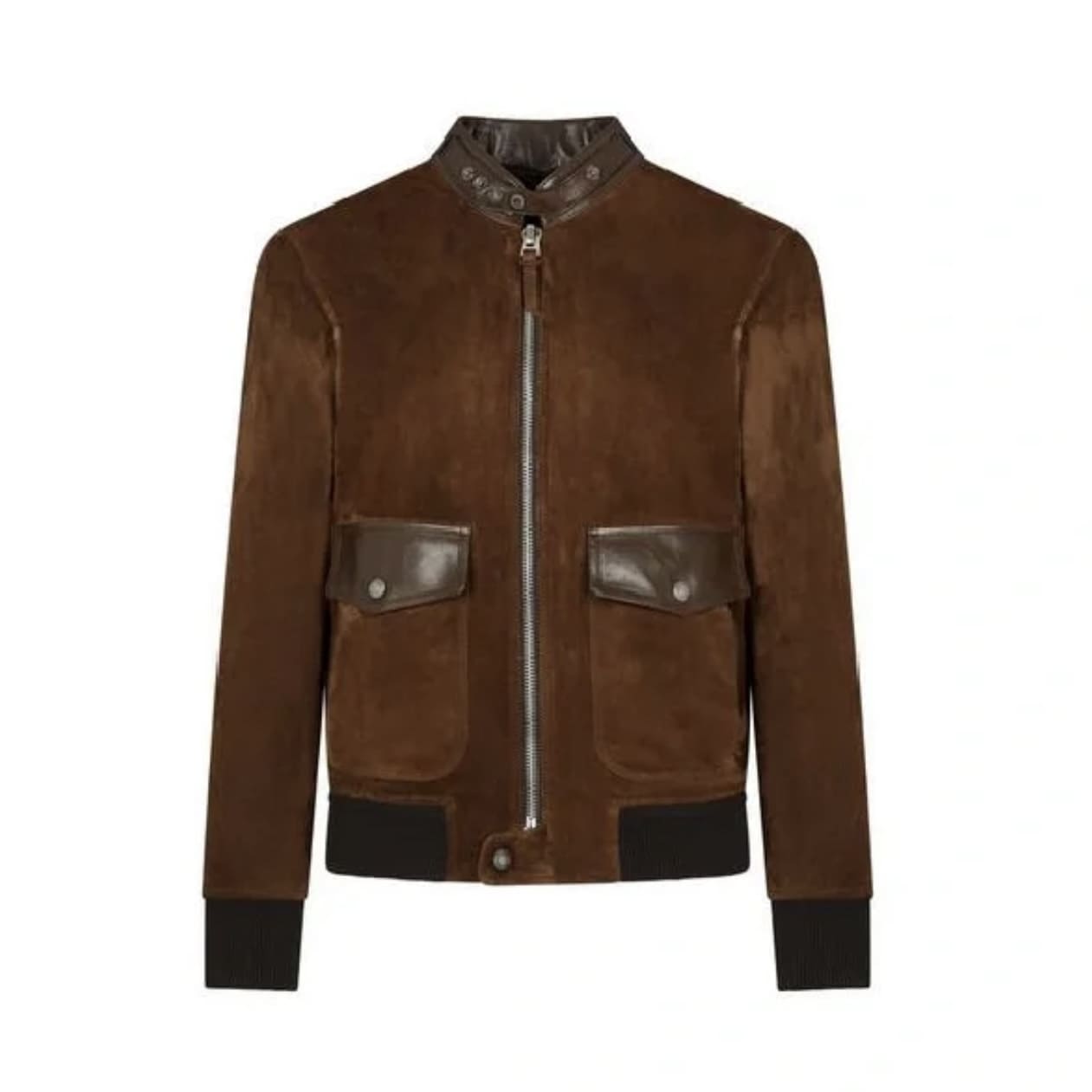 ÁO TOM FORD SUEDE LAMB LEATHER JACKET TOP QUALITY AAA DA CỪU