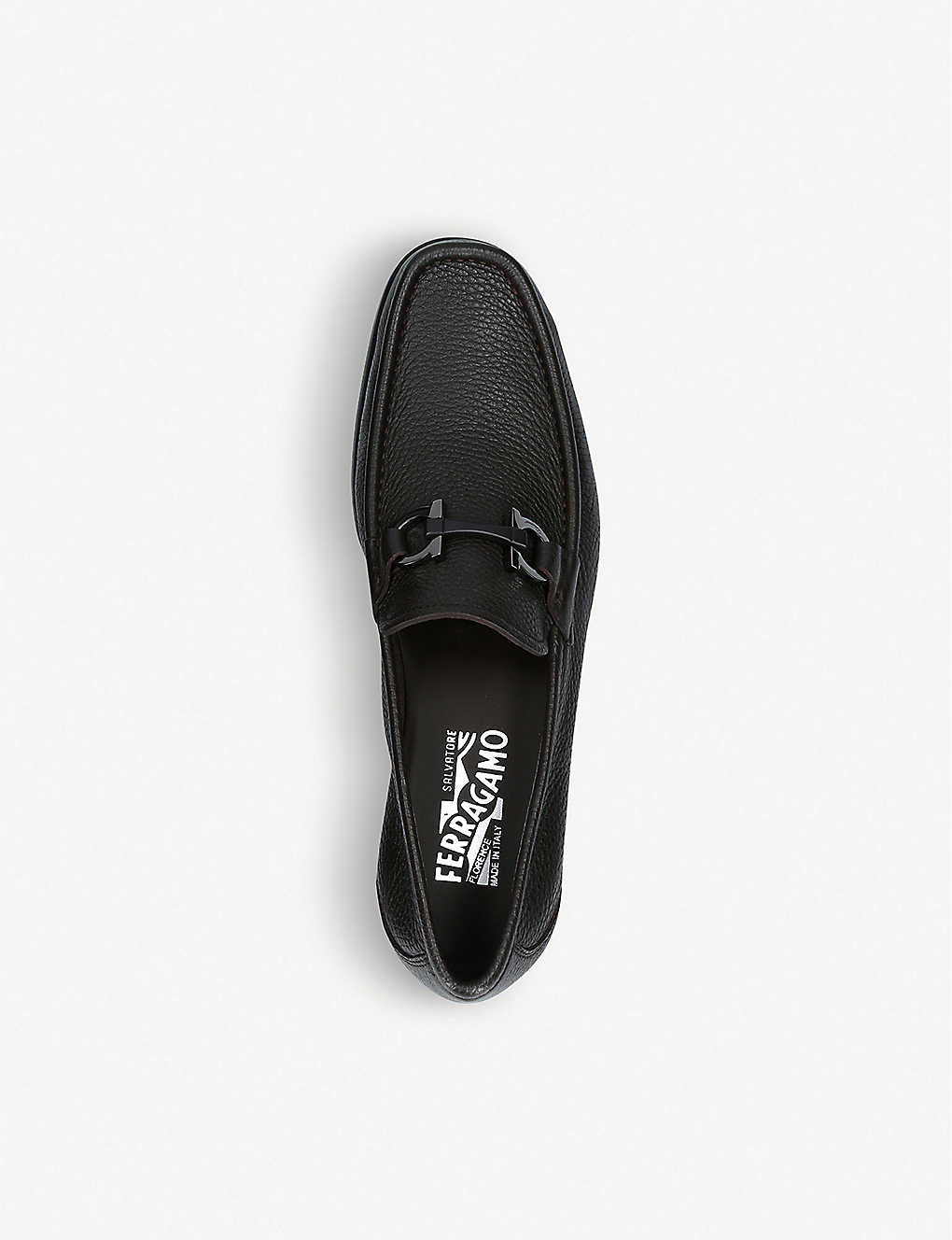GIÀY SALVATORE FERRAGAMO Grandioso leather loafers