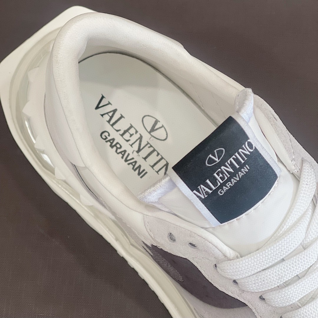 GIÀY VALENTINO SUEDE LEATHER SNEAKER SHOES AAA