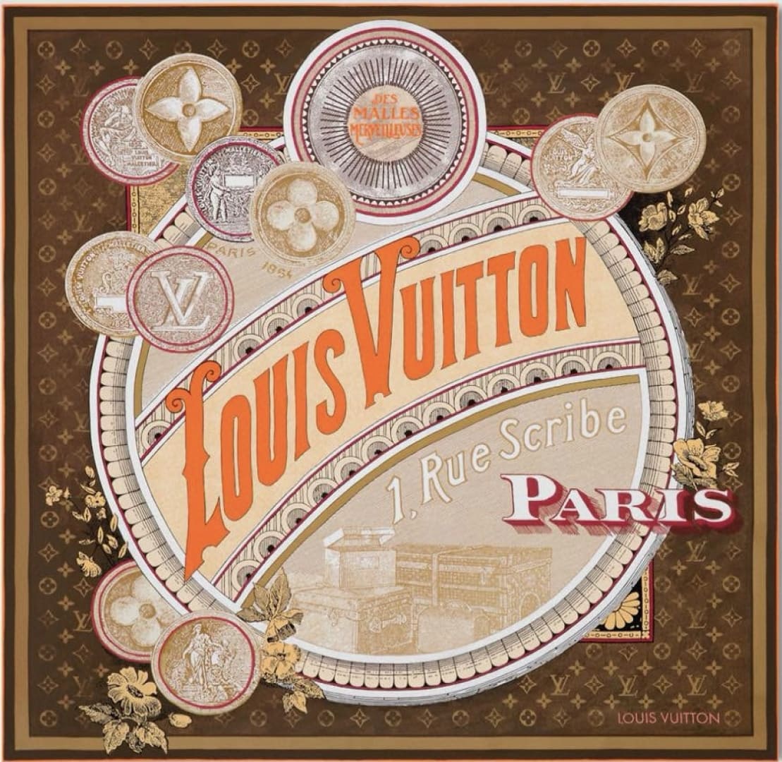 KHĂN LOUIS VUITTON TOP QUALITY AAA SILK