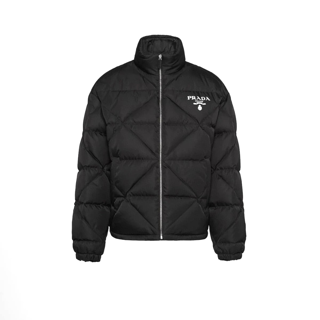 ÁO PRADA DOWN JACKET TOP QUALITY AAA LÔNG NGỖNG TRẮNG