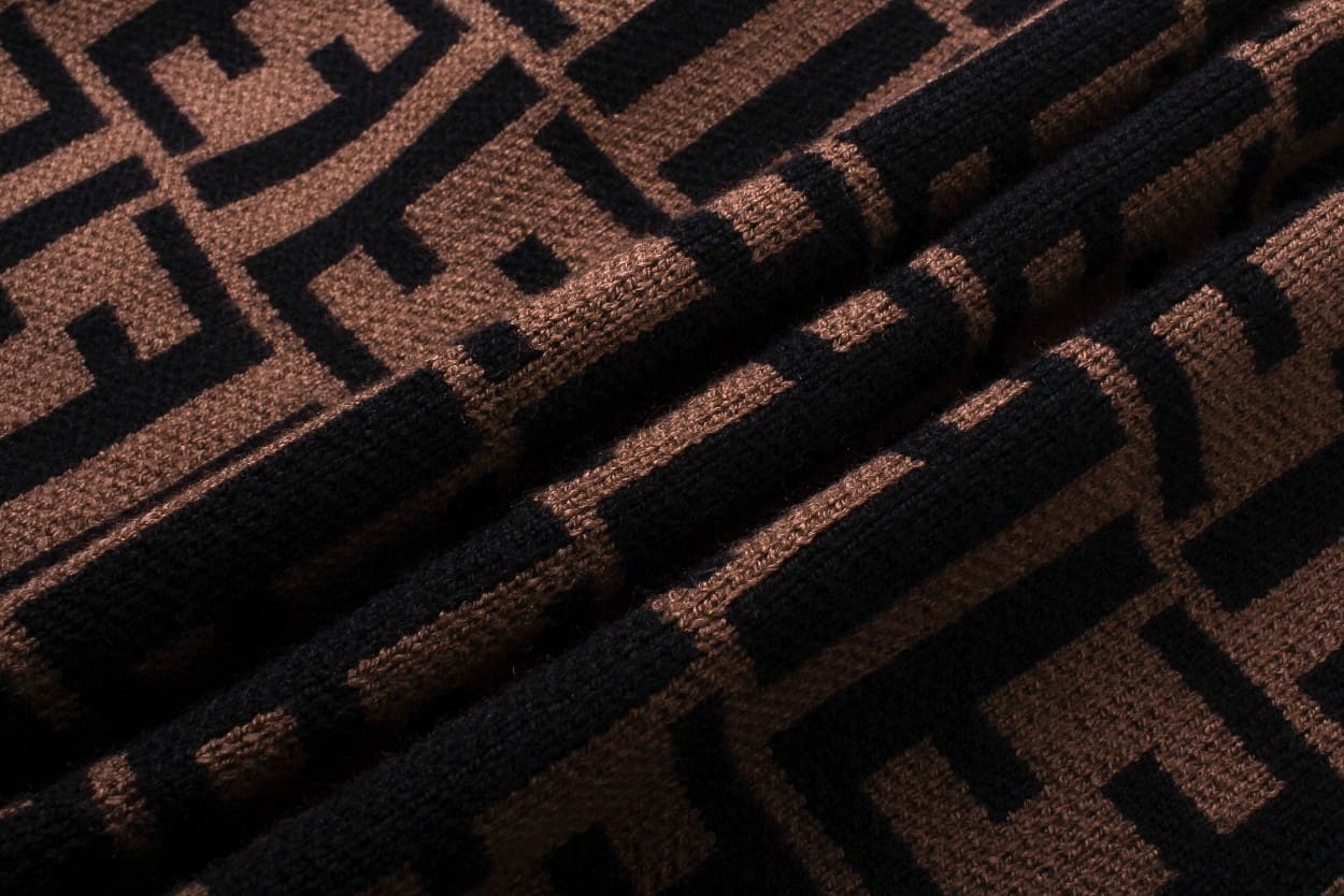 ÁO FENDI Cashmere Brown Sweater