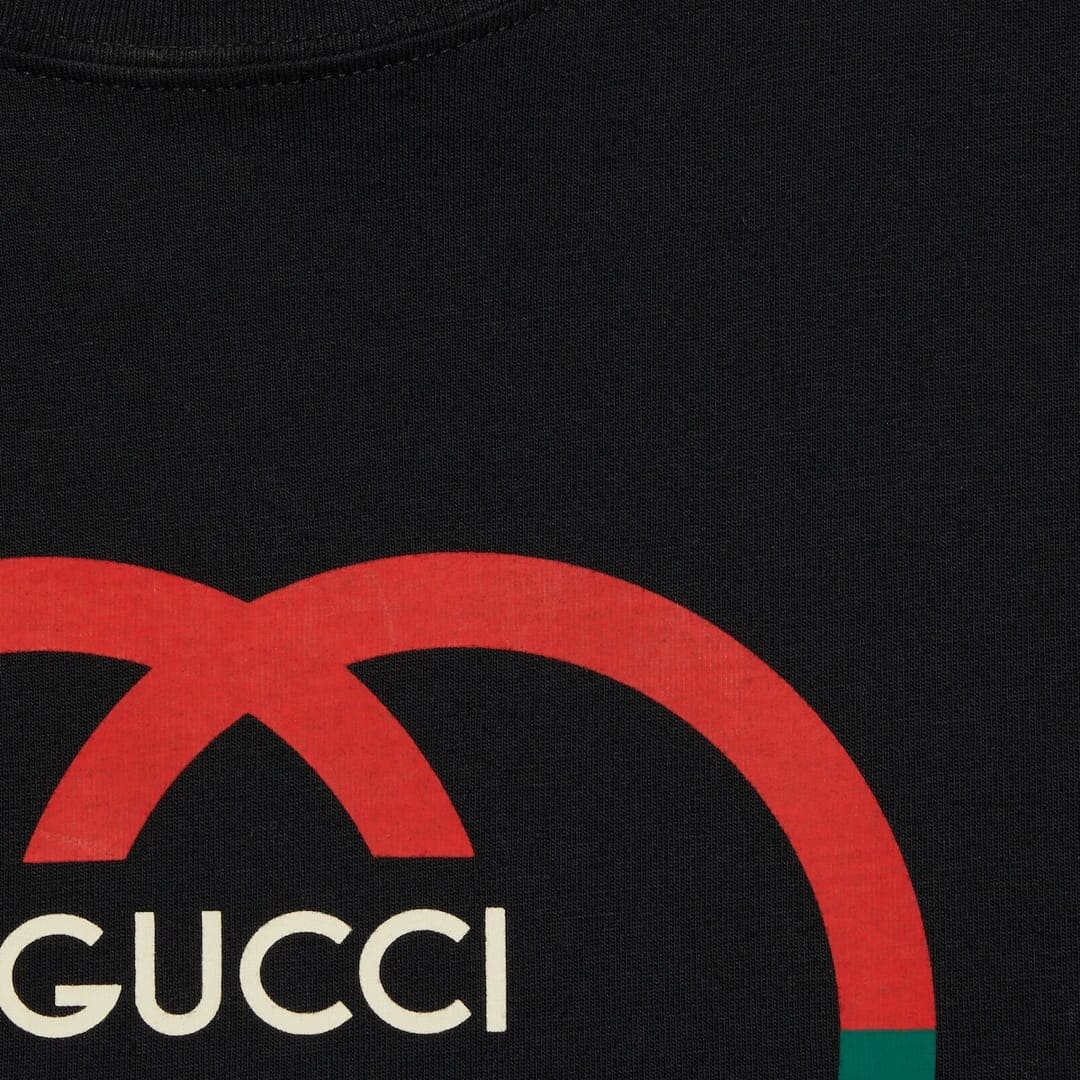 ÁO GUCCI GG T SHIRT MÀU ĐEN UNISEX