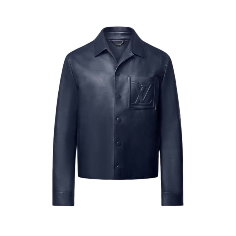 ÁO LOUIS VUITTON LEATHER JACKET TOP QUALITY AAA