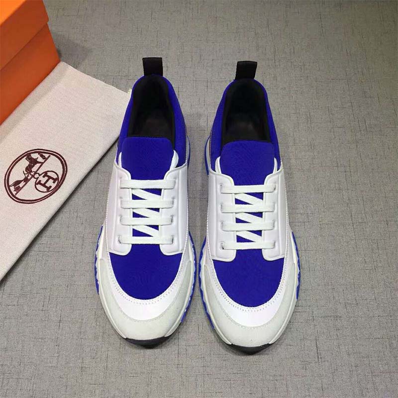GIÀY HERMES Stadium Sneaker-White