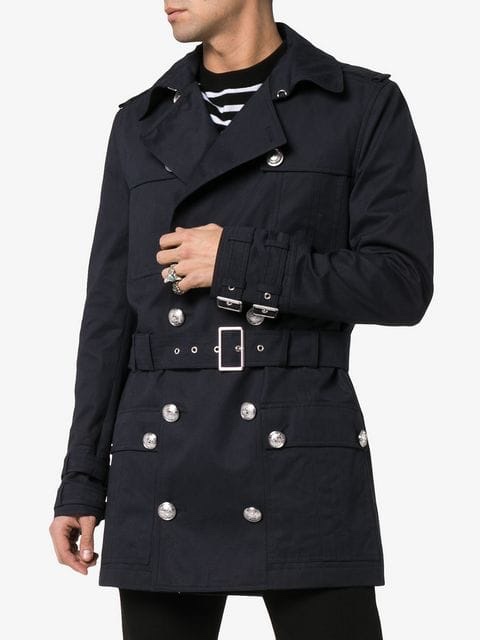 ÁO BALMAIN TRENCH COAT WAIST BELT