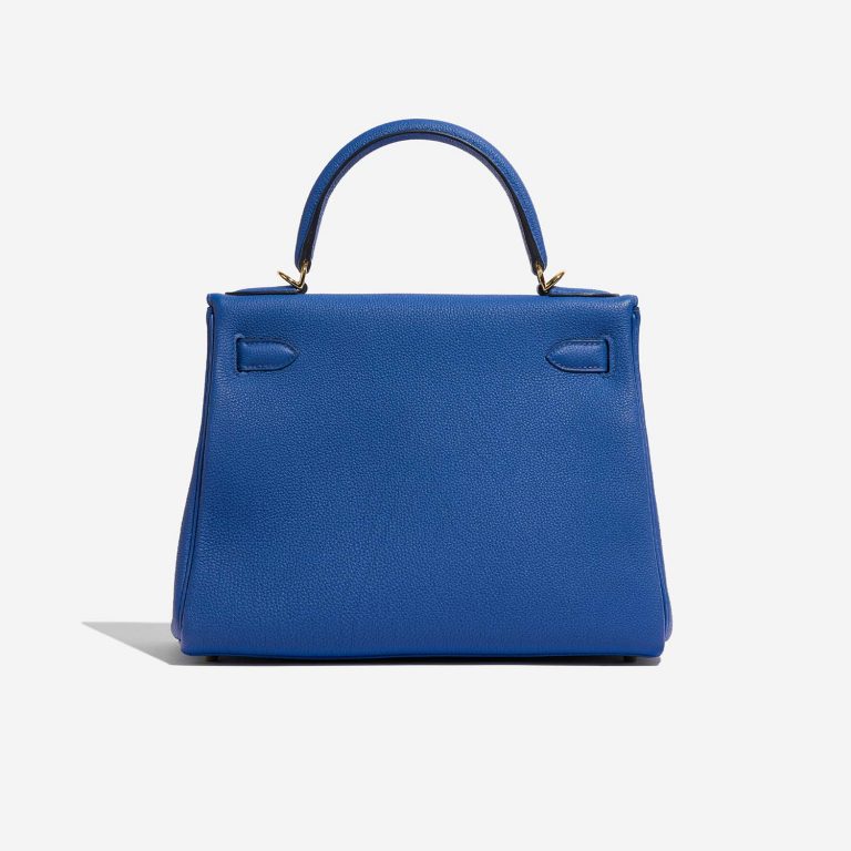 TÚI Hermès Kelly 28 Togo Bleu de France