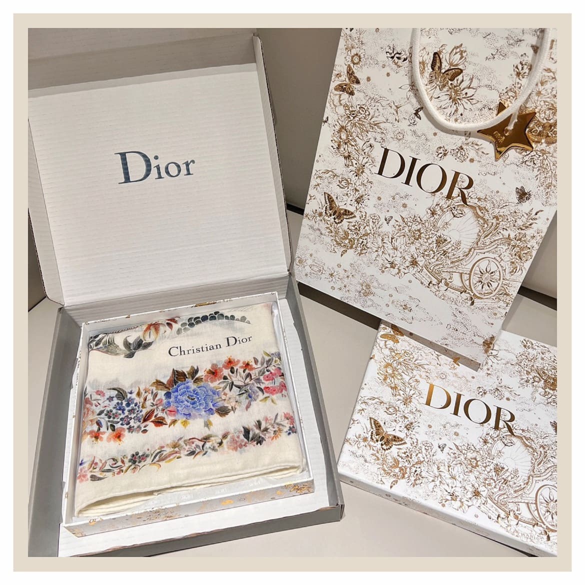 KHĂN DIOR TOP QUALITY AAA SILK