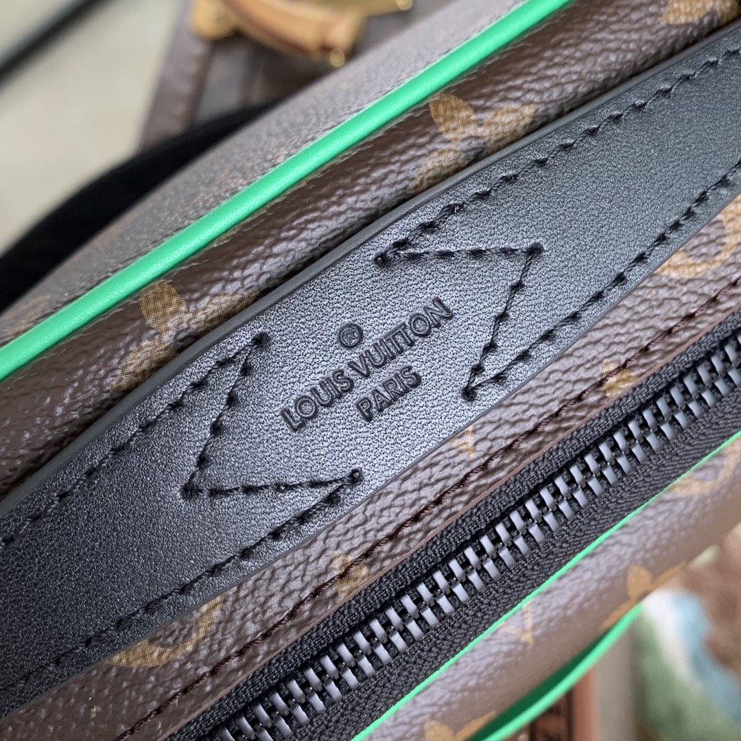 TÚI LOUIS VUITTON Monogram Macassar Virgil Abloh Messenger Bag