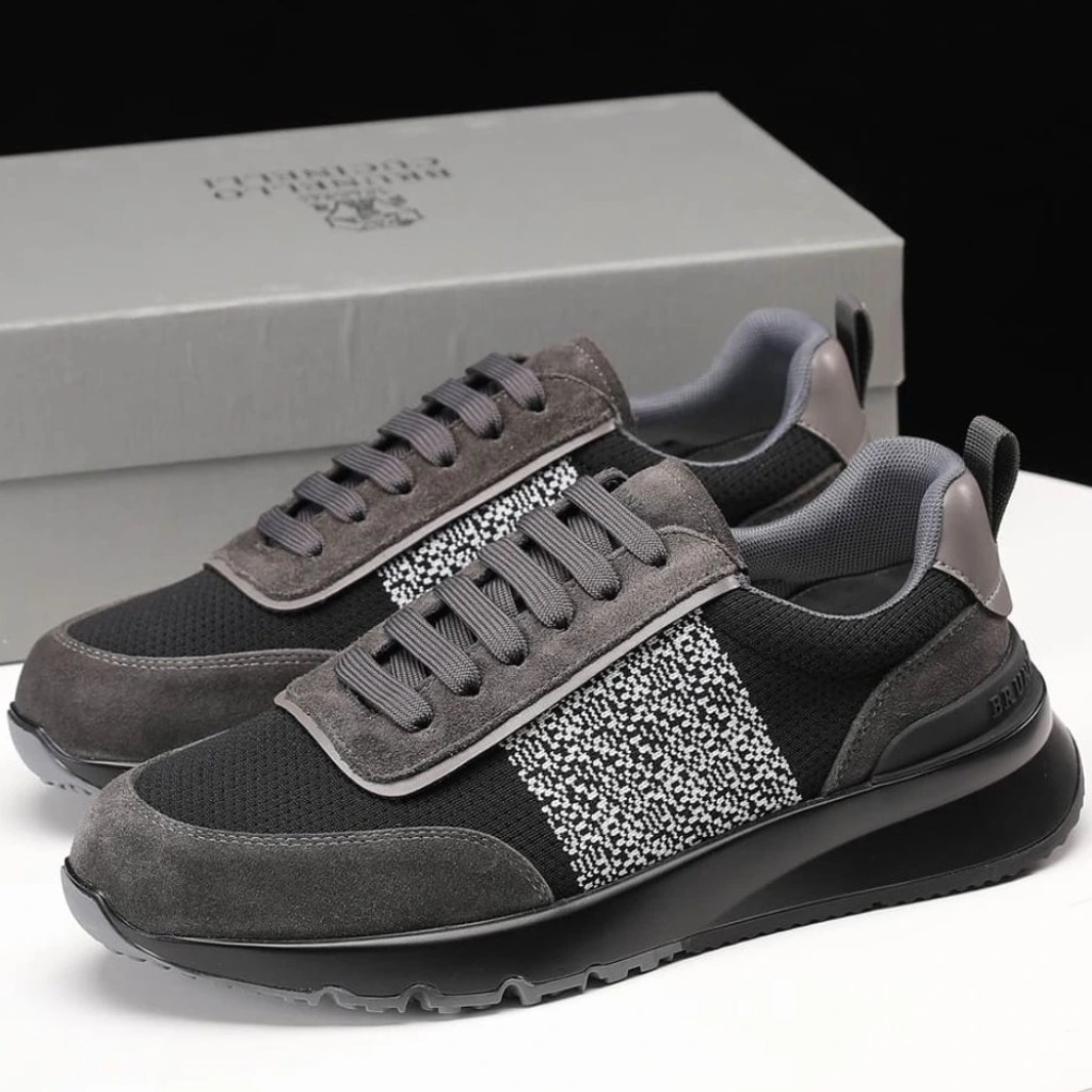 GIÀY BRUNELLO CUCINELLI SNEAKER HIGH TOP QUALITY SHOES AAA