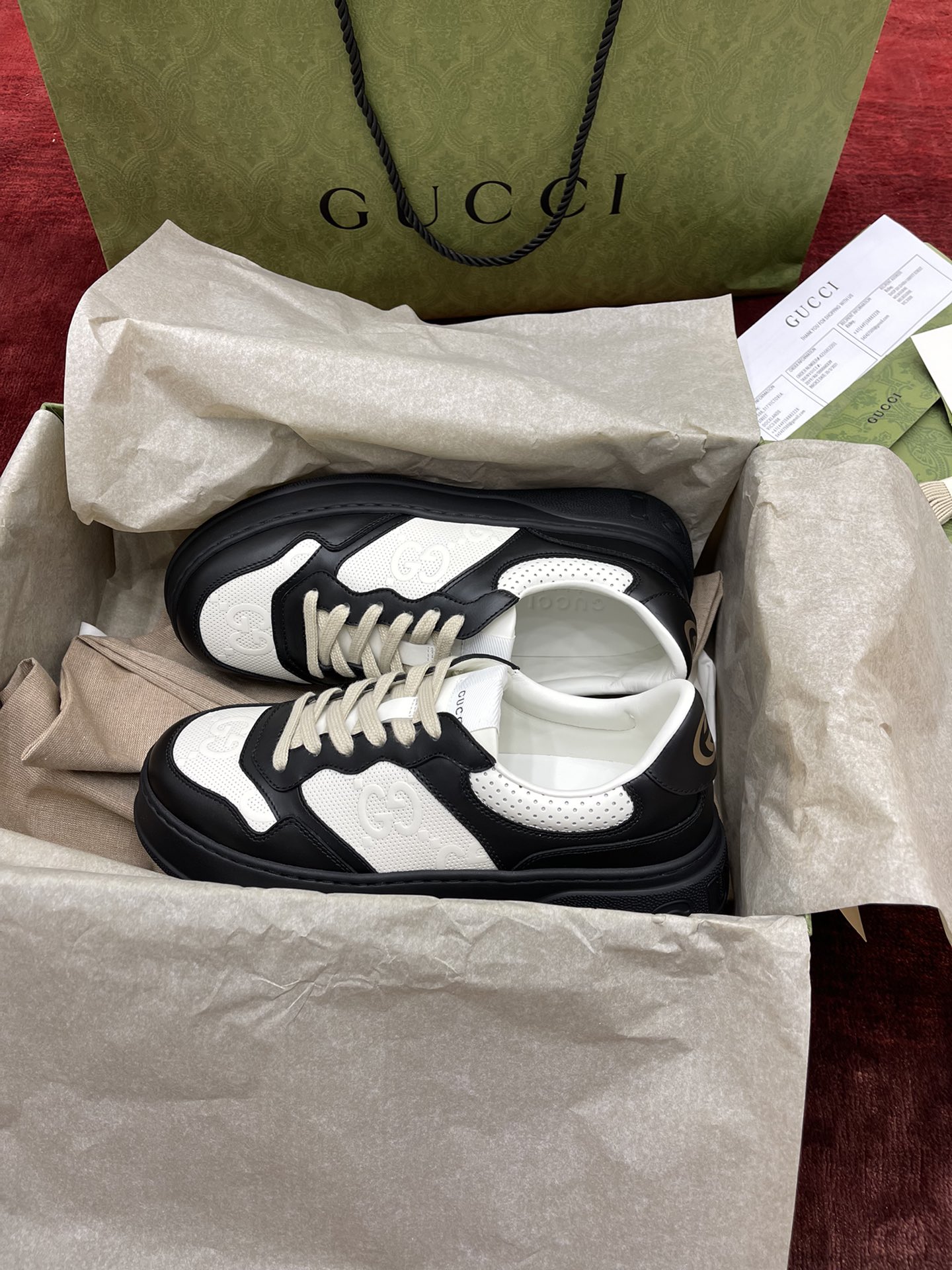 GIÀY GUCCI GG SNEAKER SHOES AAA