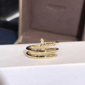 Nhẫn Cartier Juste Un Clou rose gold vàng hồng 18K