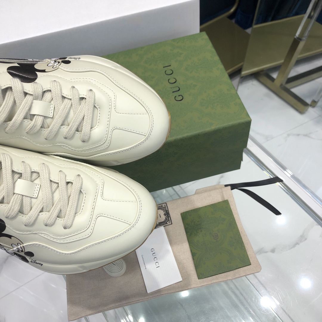 GIÀY GUCCI RHYTON GG ITALIA SNEAKERS SHOES UNISEX