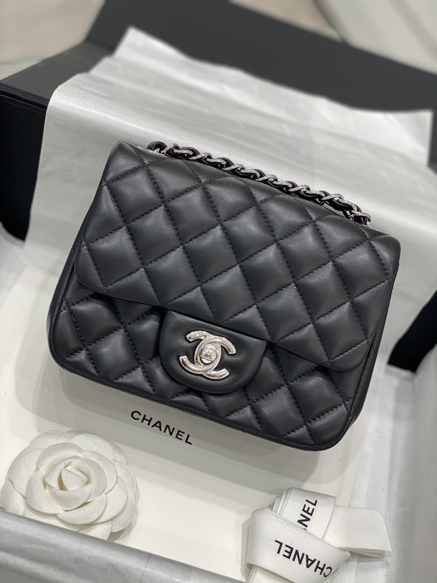 TÚI CHANEL CF 17 BODIN JOYEUX BLACK DA HAAS