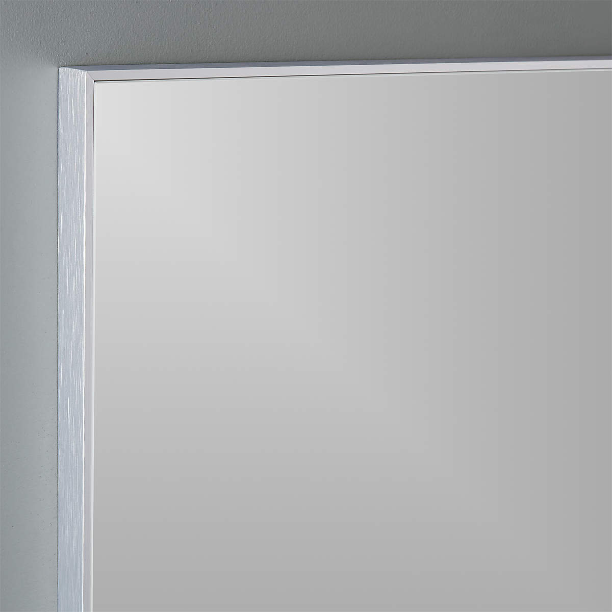 GƯƠNG ACURA WHITE WOOD RECTANGULAR WALL MIRROR
