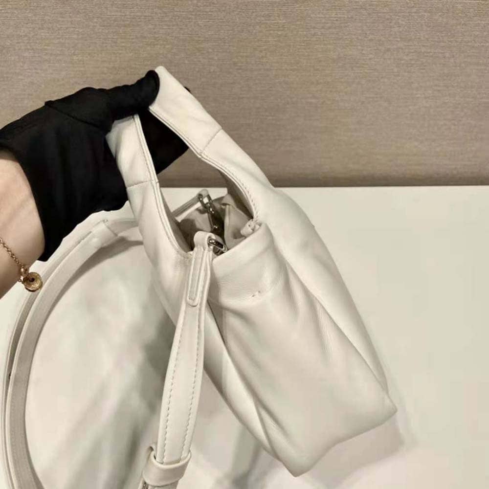 TÚI Prada Women Small Padded Prada Soft Nappa-Leather Bag-White