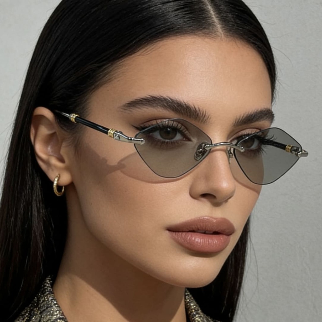 Kính MAYBACH THE BABY METAL FRAME HIGH CLASSY AAA UNISEX