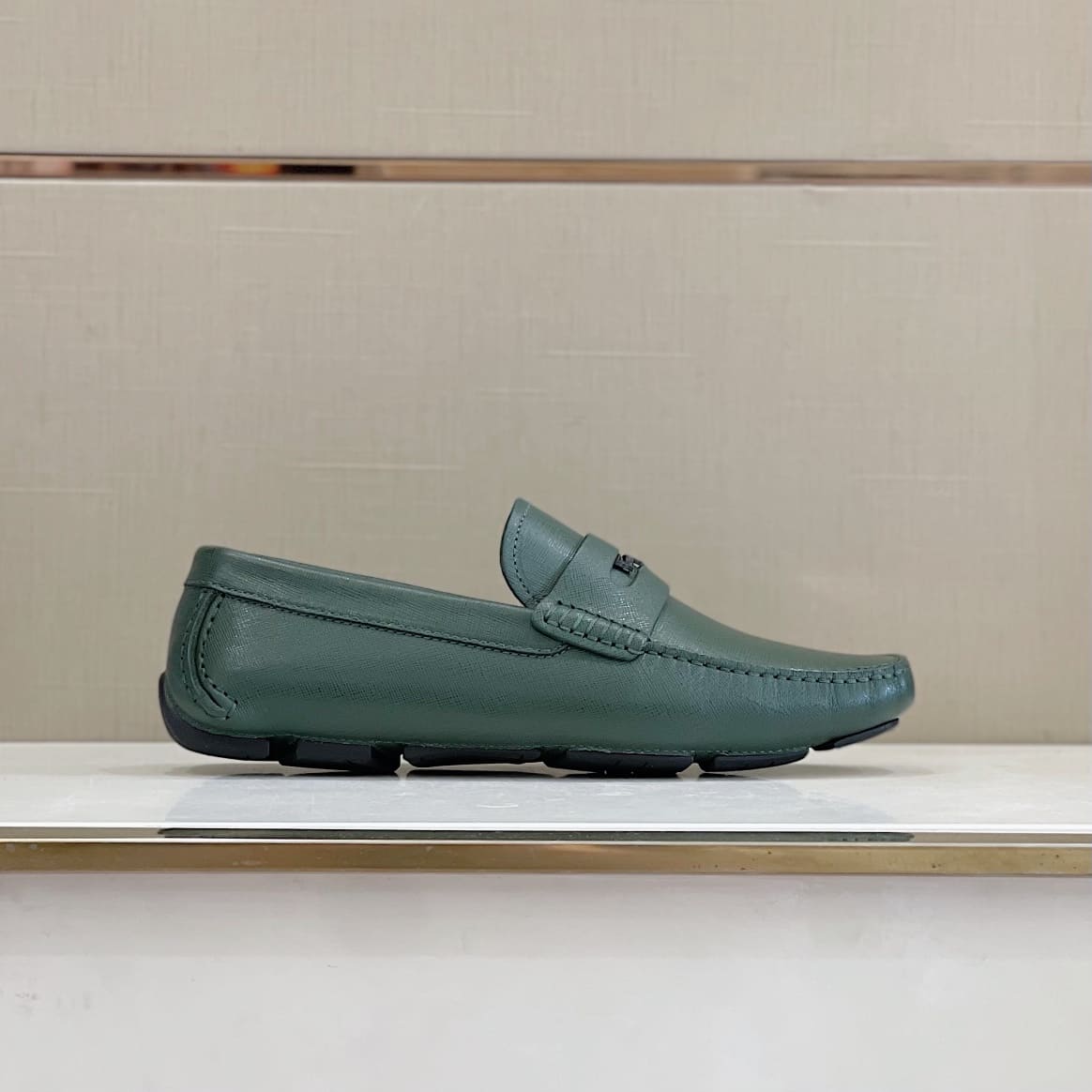 GIÀY SALVATORE FERRAGAMO DRIVING GREEN TOP QUALITY SHOES AAA