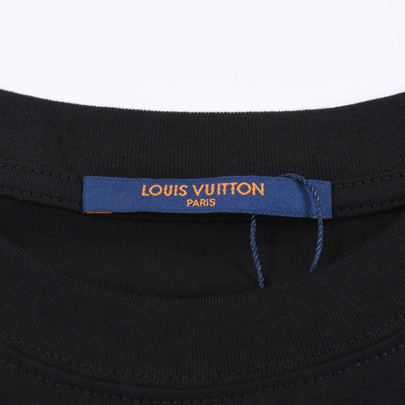 ÁO LOUIS VUITTON print cotton jersey T-shirt