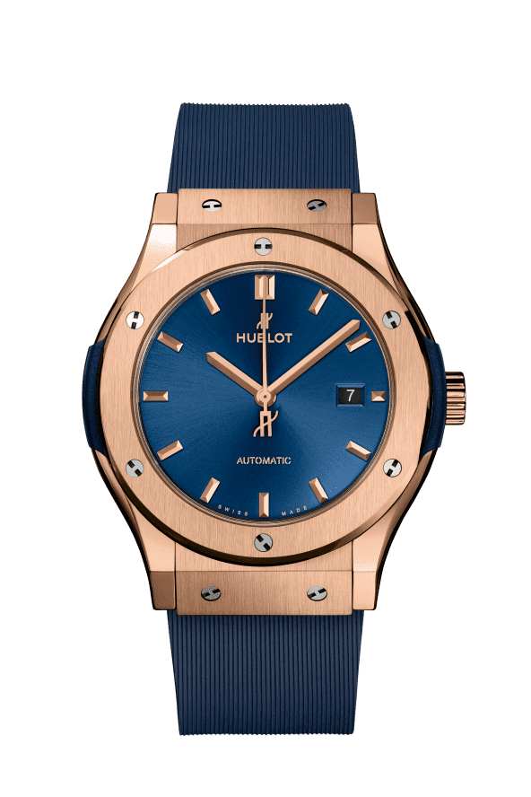ĐỒNG HỒ HUBLOT CLASSIC FUSION KING GOLD BLUE 42MM