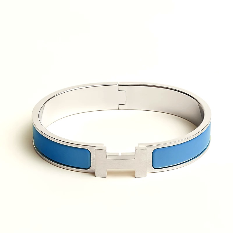 LẮC TAY HERMES Clic HH bracelet Étain Mat