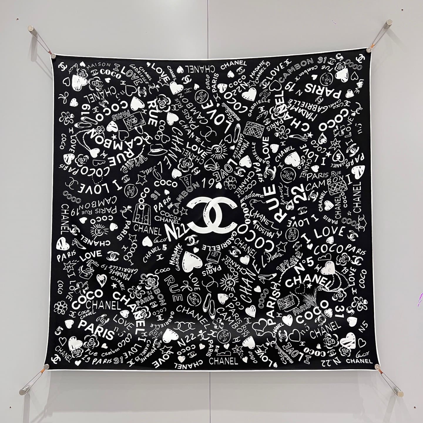 KHĂN CHANEL TOP QUALITY AAA SILK