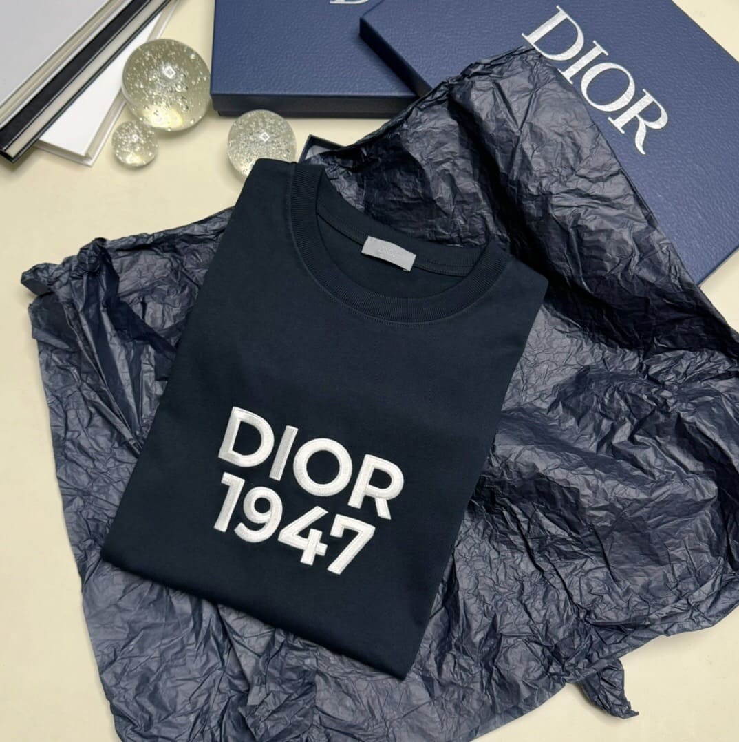 ÁO DIOR T SHIRT MÀU XANH UNISEX