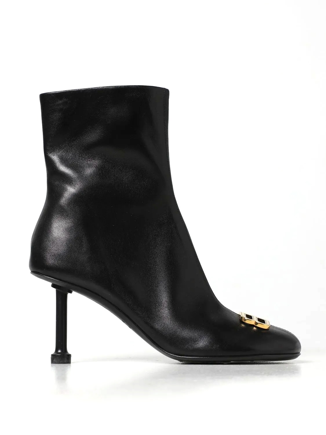 GIÀY BALENCIAGA Black heeled booties shoes