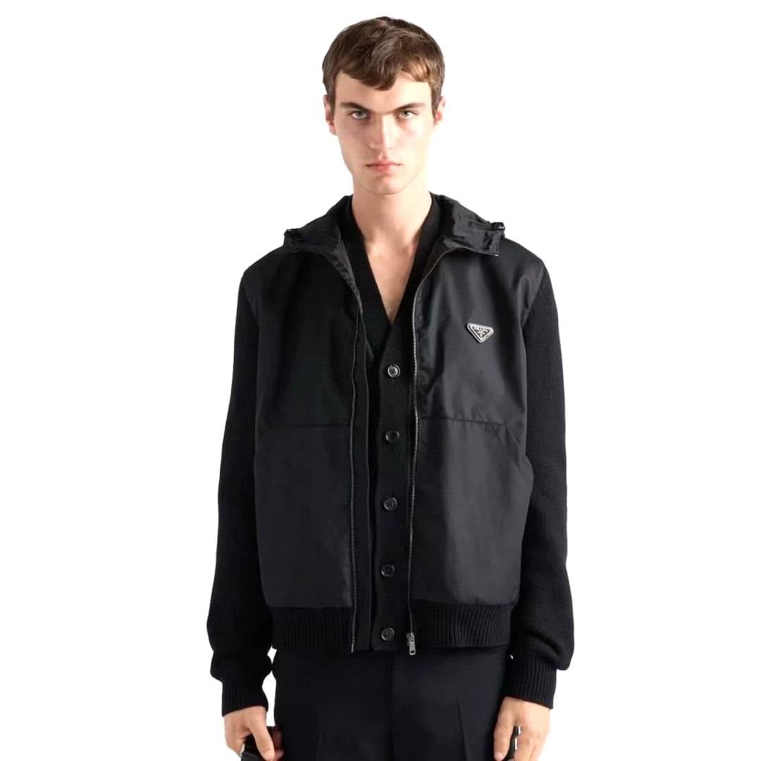 ÁO PRADA RE-NYLON JACKET TOP QUALITY AAA