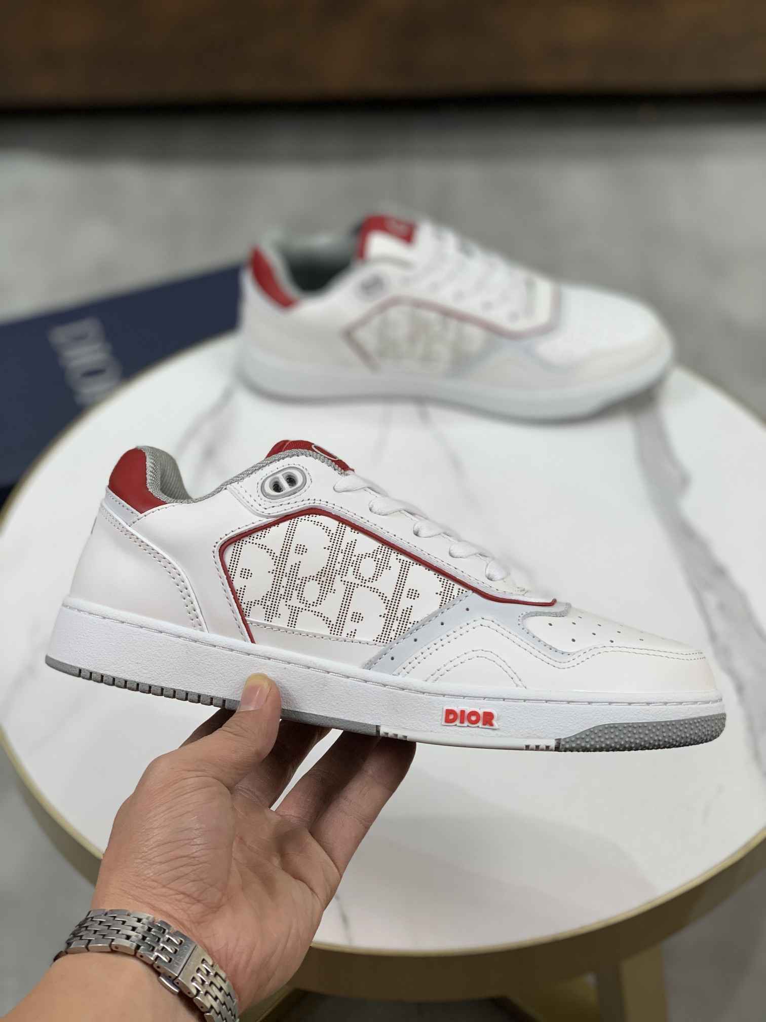 GIÀY CHRISTIAN DIOR LEATHER SNEAKER SHOES AAA