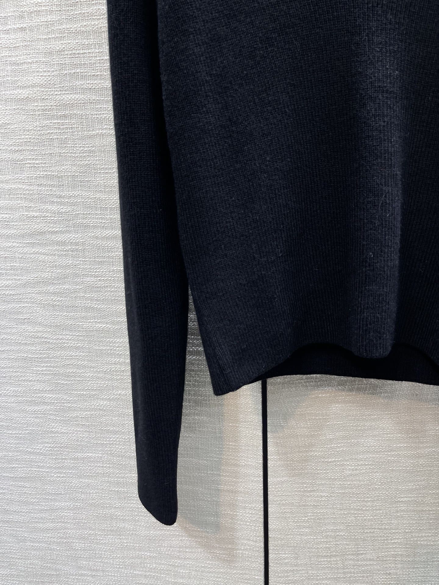 ÁO ALEXANDER WANG Round-Neck Chain Black Sweater