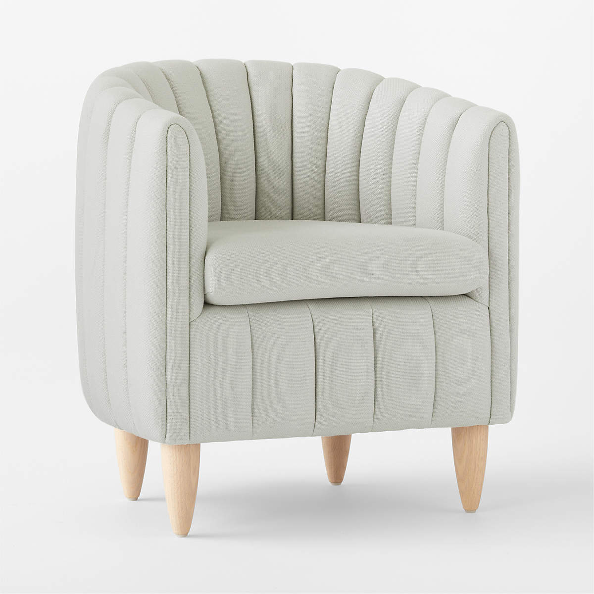 SOFA NỈ AGELLO GREY DINING CHAIR